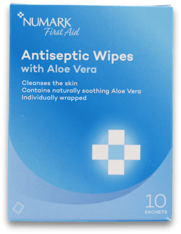 Numark Antiseptic Wipes 10 Pack