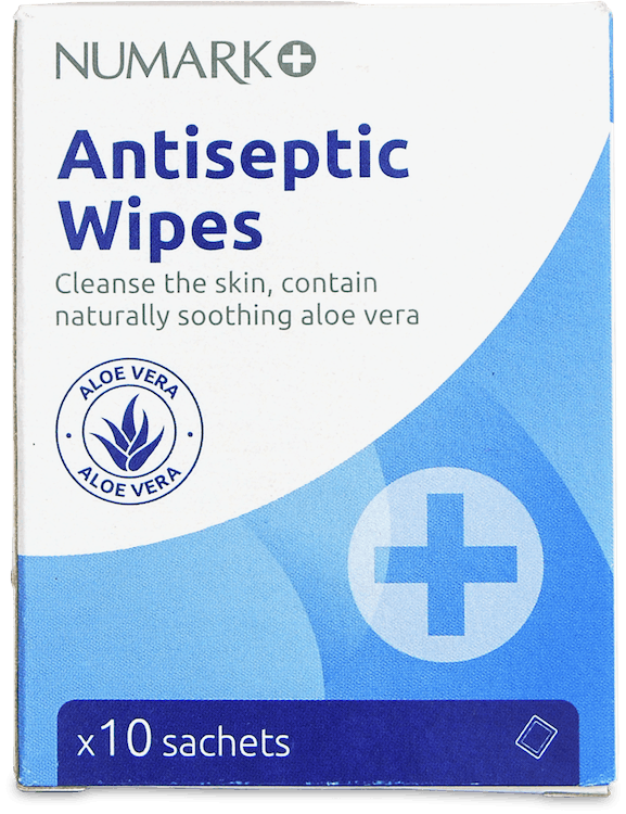 Numark Antiseptic Wipes 10 Pack