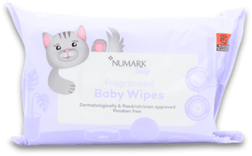 Numark Fragranced Baby Wipes 72 Pack