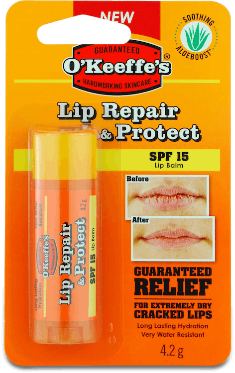 O'Keeffe's Lip Repair & Protect Lip Balm SPF15 4.2g