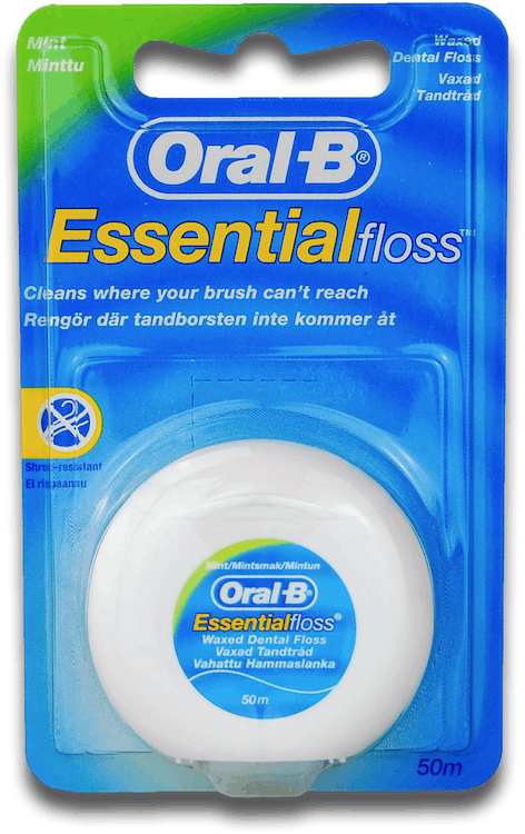 Oral-B Essential Dental Floss Mint 50m