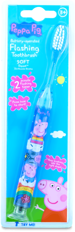 Peppa Pig Flashing Soft Toothbrush 3+