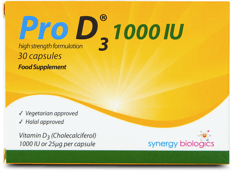 Pro D3 1000IU 30 Capsules