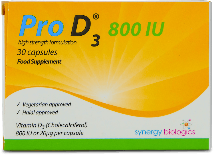 Pro D3 800IU 30 Capsules