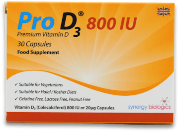 Pro D3 800IU 30 Capsules