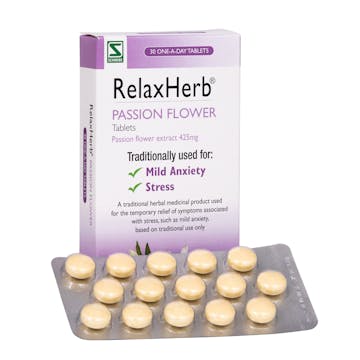 RelaxHerb Passion Flower Tablets