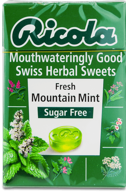 Ricola Fresh Mountain Mint Sugar Free Lozenges 45g