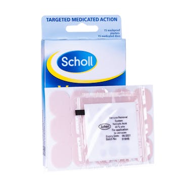 Scholl Verruca Removal Medicated Plasters