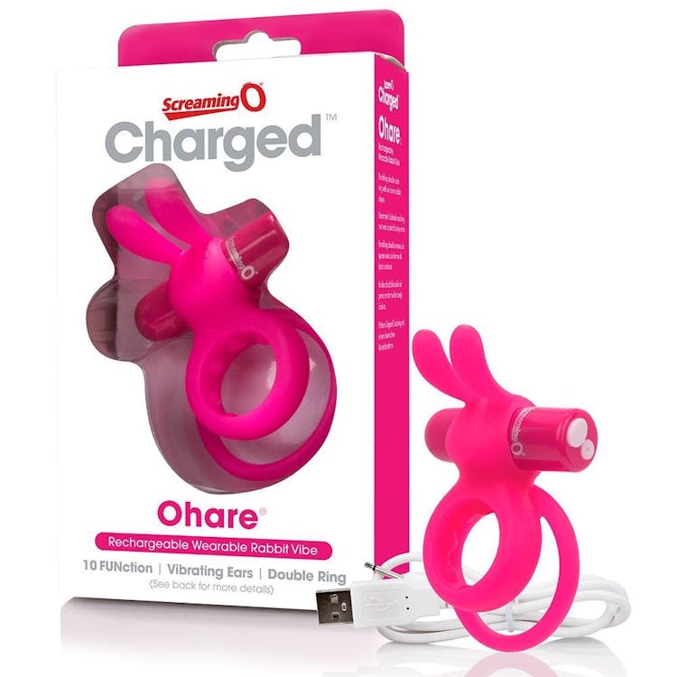 Screaming O Charged Ohare - Rabbit pleasure ring