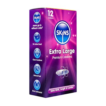 Skins Extra Large - 12 Condoms