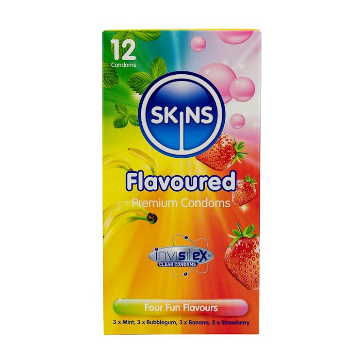 Skins Flavoured - 12 Condoms