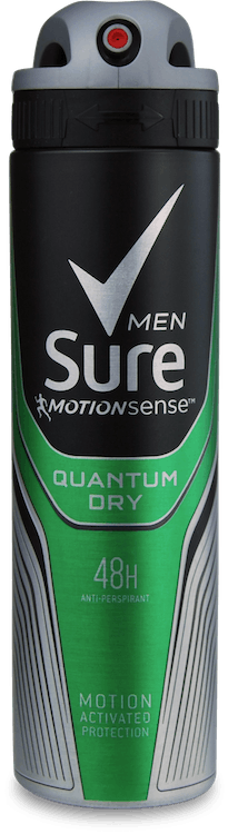 Sure Men Antiperspirant Quantum Dry 150ml