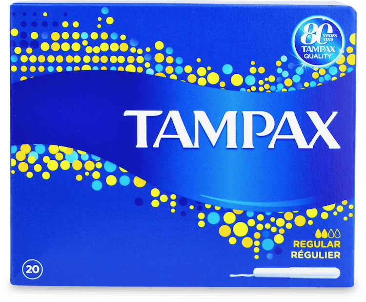 Tampax Regular Tampons with Applicator 20 Pack