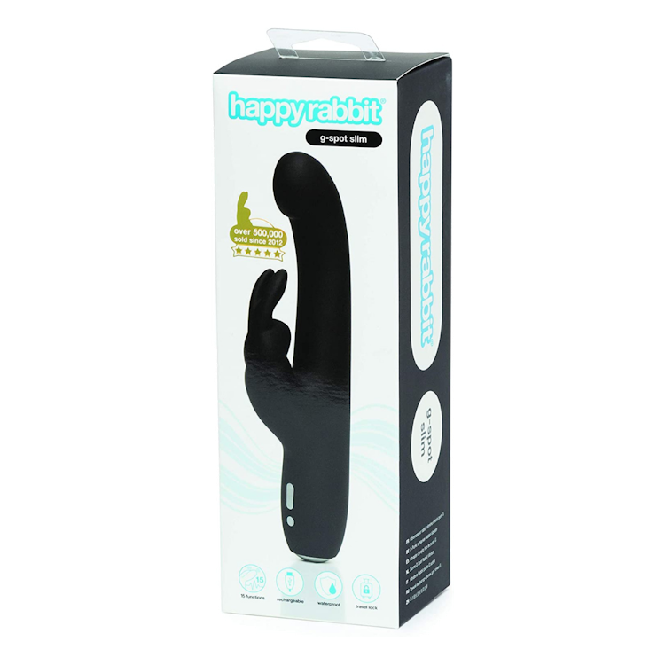 Happy Rabbit Slimline G-Spot Rechargeable Vibrator