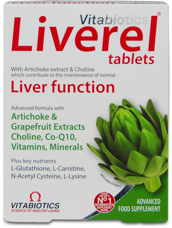 Vitabiotics Liverel 60 Tablets