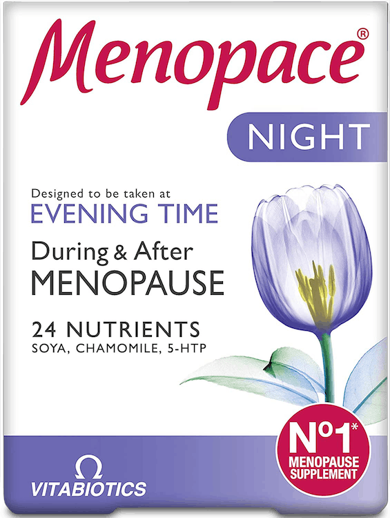 Vitabiotics Menopace Night 30 Tablets