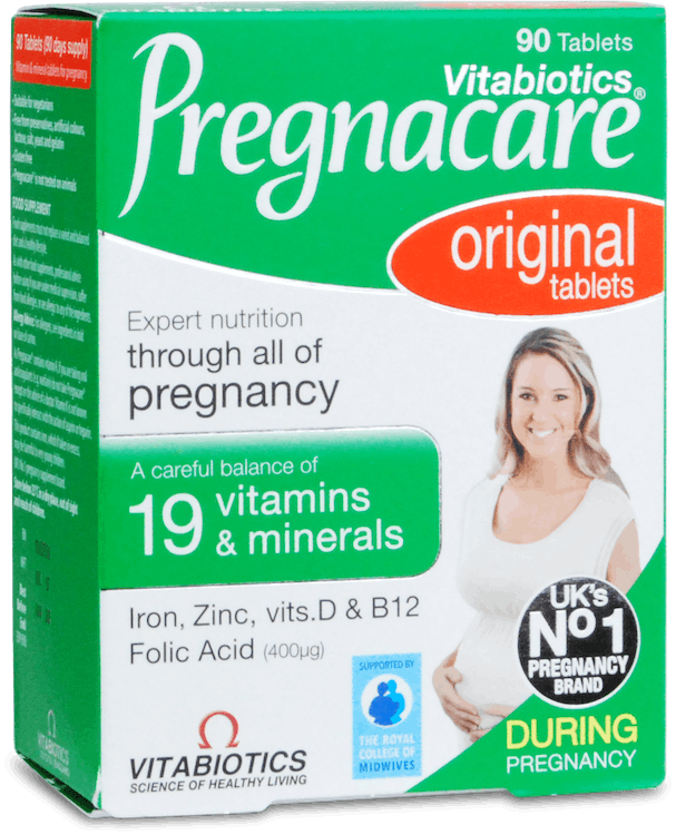 Vitabiotics Pregnacare Original 90 Tablets