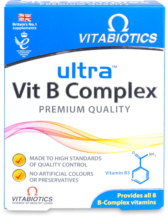 Vitabiotics Ultra Vit B Complex 60 Tablets