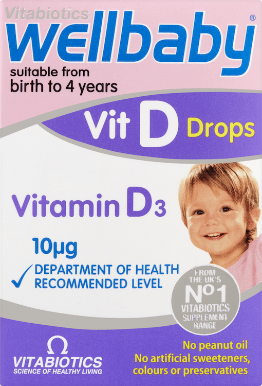 Vitabiotics Wellbaby Vit D Drops 30ml