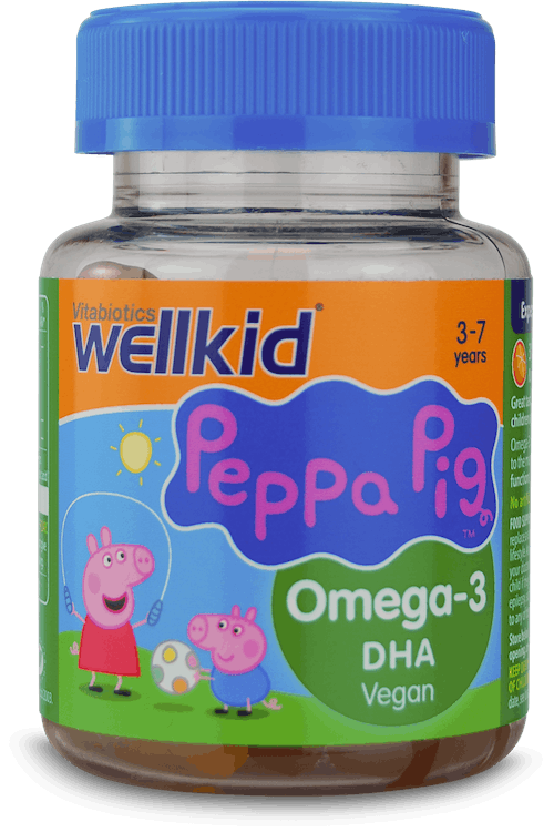 Vitabiotics Wellkid Peppa Pig Omega-3 30 Soft Jellies