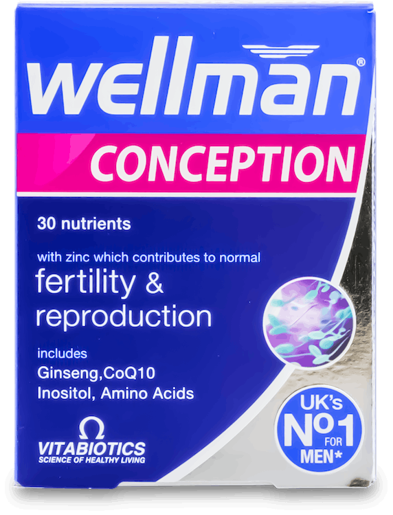 Vitabiotics Wellman Conception 30 Tablets