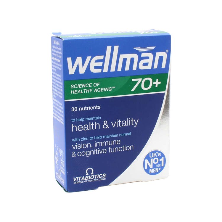 Wellman 70+ Tablets - 30 Tablets