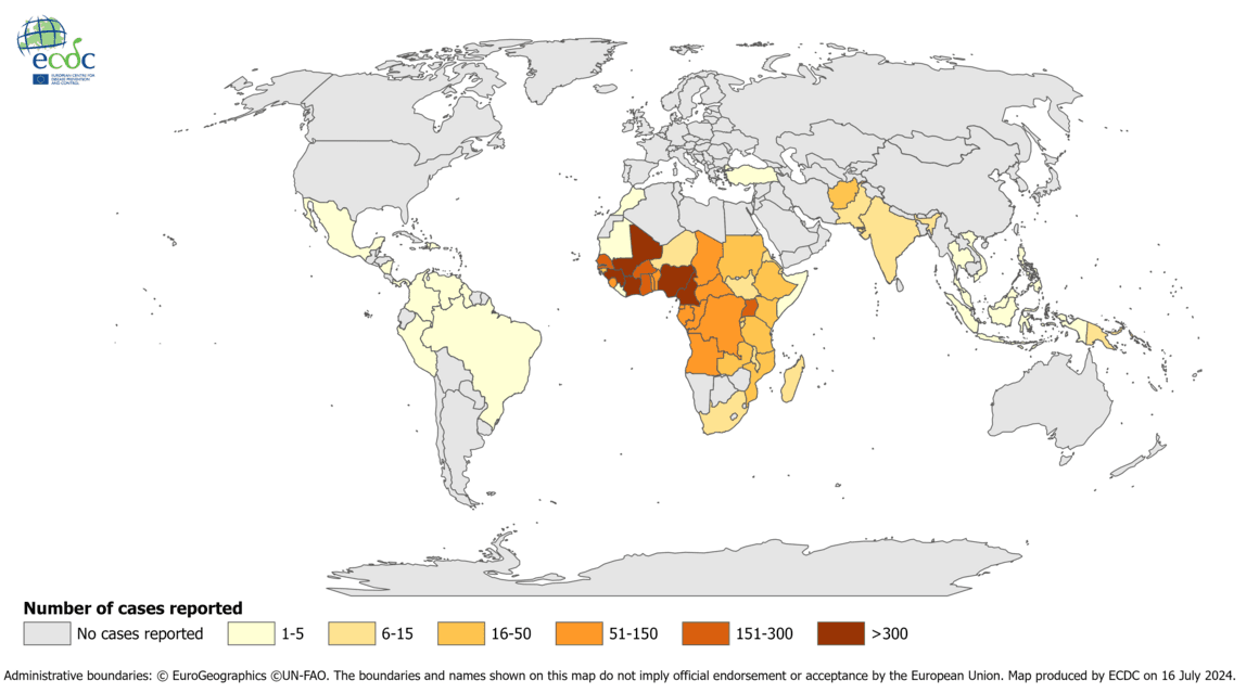 Malaria Risk Map (2022)