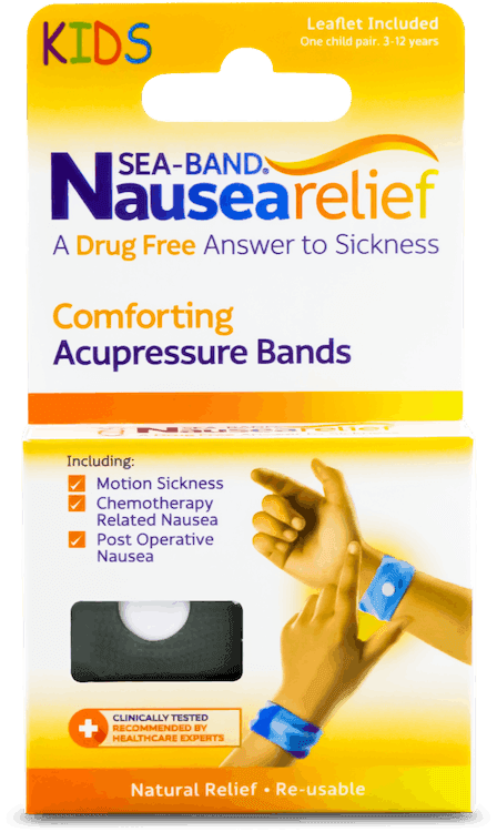 Sea-Band Child One Pair Acupressure Wrist Bands