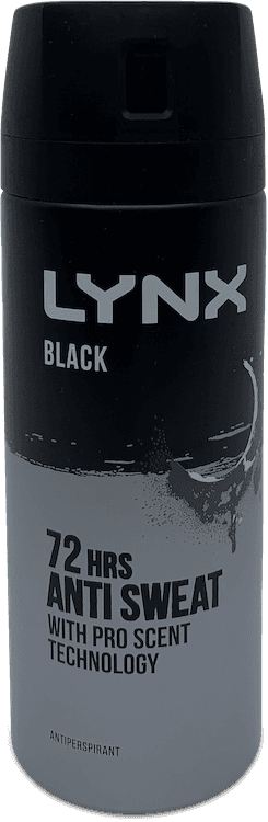 Lynx Black Anti-Perspirant 150ml