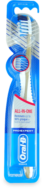 Oral-B Pro-Expert Cross Action All in One Toothbrush Soft