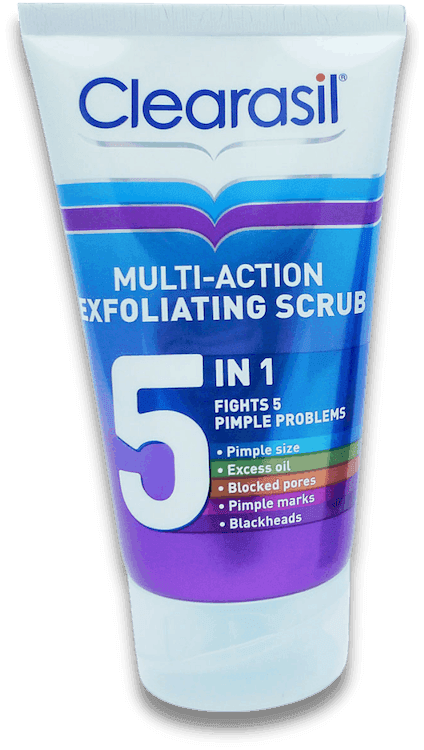 Clearasil Multi Action 5 in 1 Exfoliating Scrub 150ml
