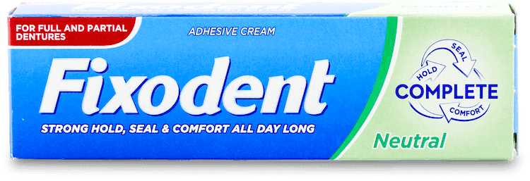 Fixodent Neutral Complete Denture Adhesive Cream 40g