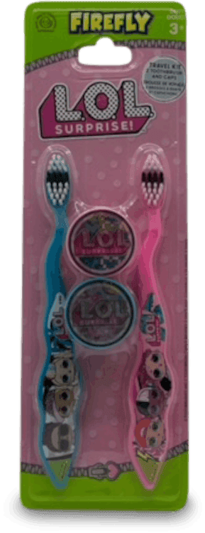 LOL Surprise! Travel Kit 2 Toothbrush And Cap