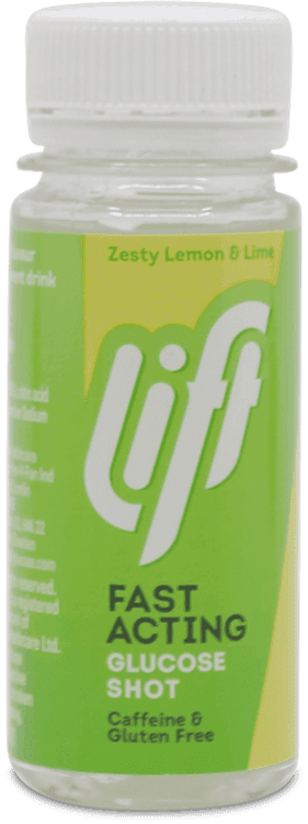 Lift Zesty Lemon & Lime Fast Acting Glucose Shot 60ml