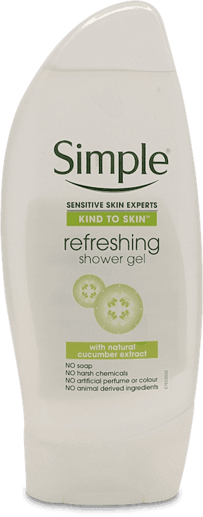 Simple Refreshing Shower Gel 250ml