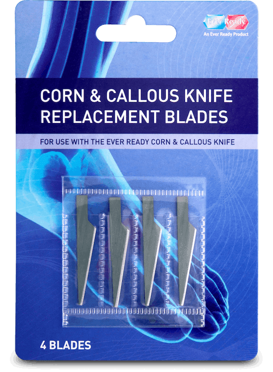 Ever Ready Corn & Callous Knife Replacement Blades 4 Pack