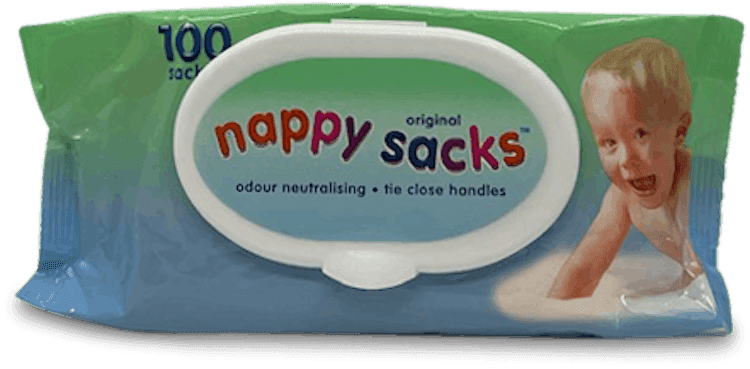 Original Nappy Sacks 100 Pack