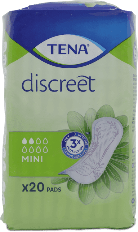 Tena Discreet Light Flow Pads 20 Pack
