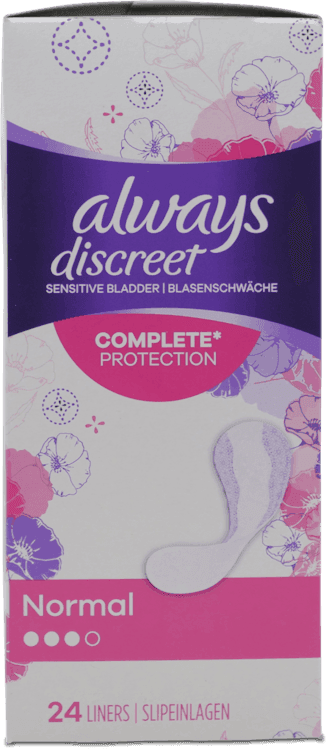 Always Discreet 24 Liners