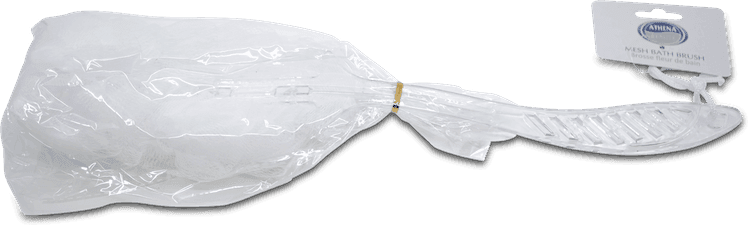 Athena Mesh Bath Brush