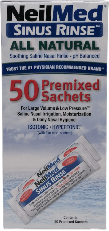 NeilMed Sinus Rinse 50 Premixed Sachets