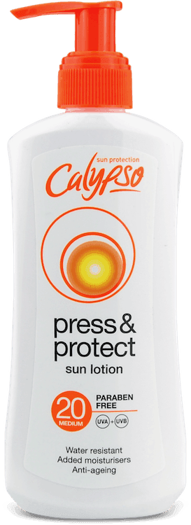 Calypso Press & Protect Sun Lotion SPF20 200ml