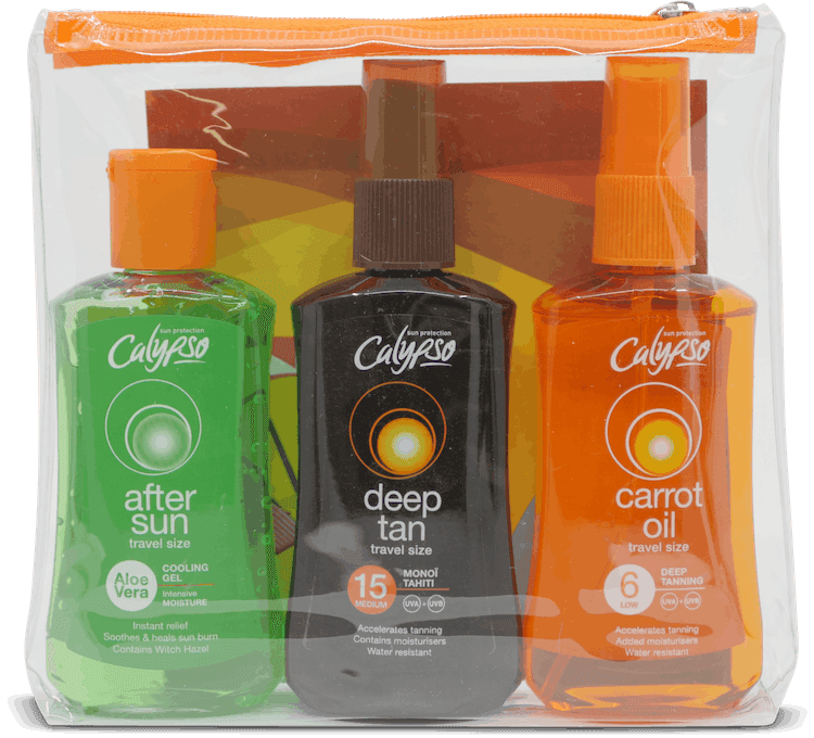 Calypso Tanning Essentials Travel Pack