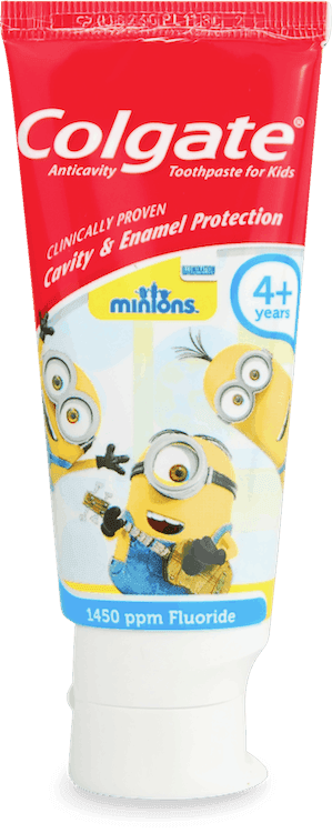 Colgate Kids Minions 4+ Years Mild Flavour Toothpaste 50ml