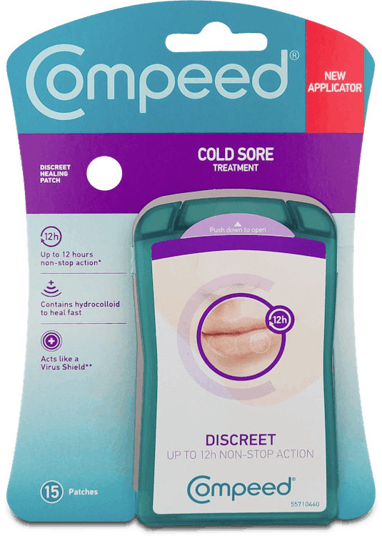 Compeed Cold Sore Treatment 15 Patches