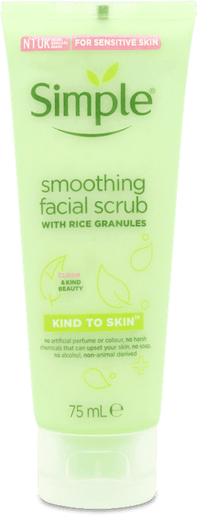 Simple Smoothing Facial Scrub 75ml