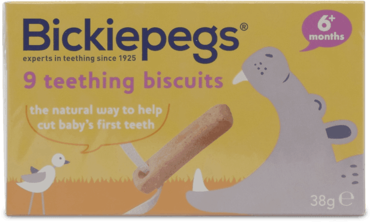 Bickiepegs Teething Biscuits 38g