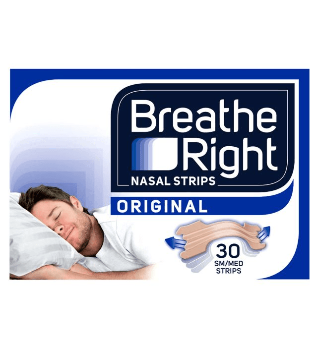 Breathe Right Nasal Strips Original - Small/Medium - 30 Strips