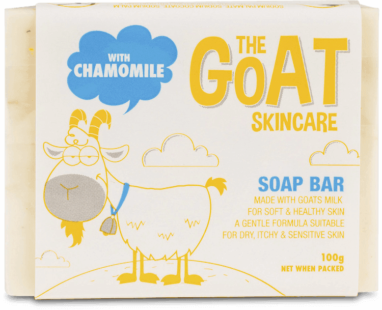 The Goat Skincare Soap Bar with Chamomile Extract 100g