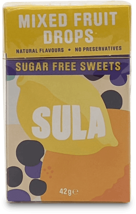Sula Mixed Fruit Sugar Free Sweets 42g